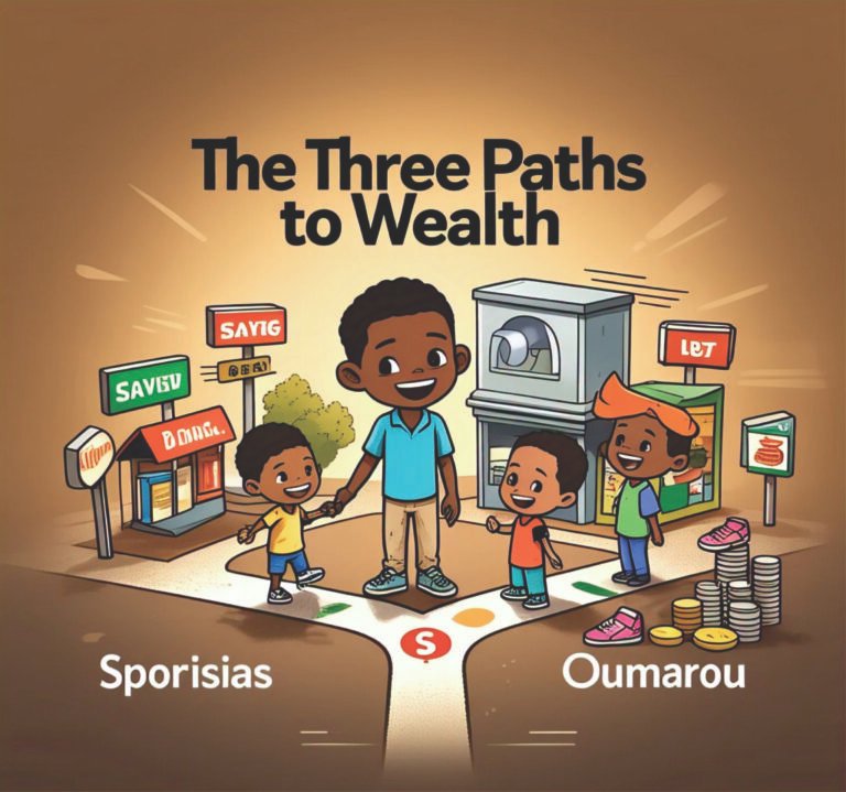“THE THREE PATHS TO WEALTH”