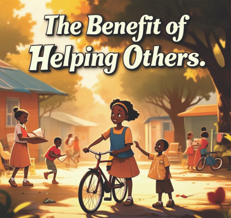 “THE BENEFIT OF HELPING OTHERS”